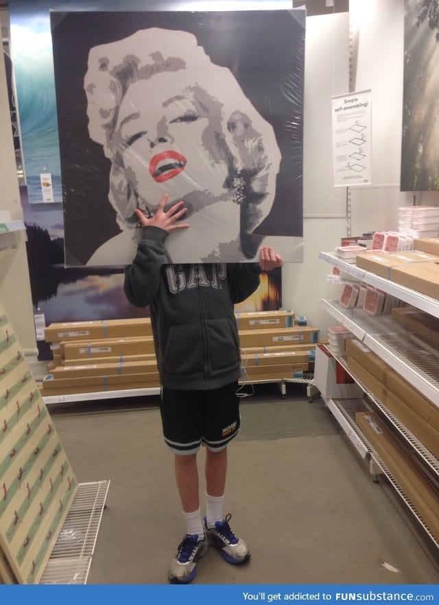 I was having too much fun in IKEA