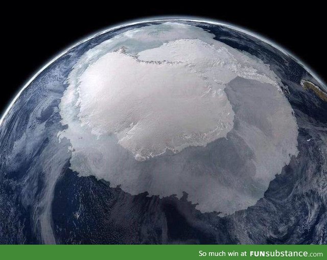 Antarctica from space