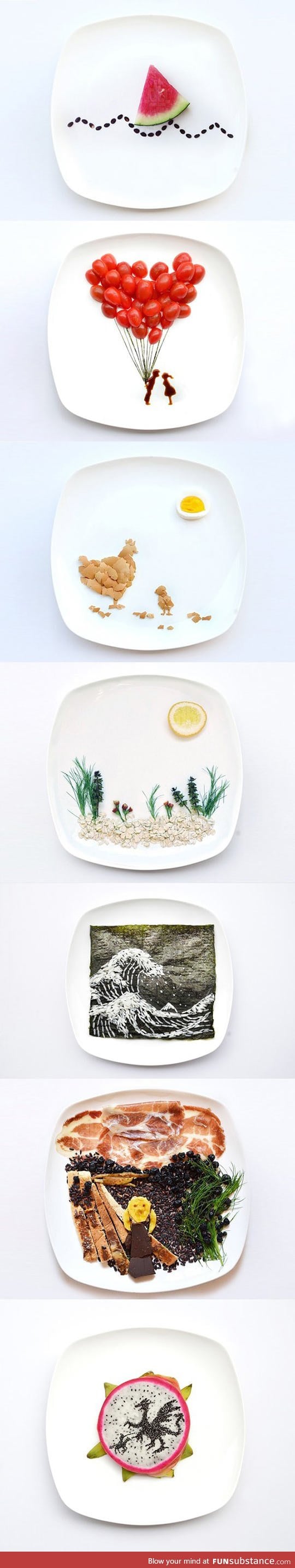 Creativity with food