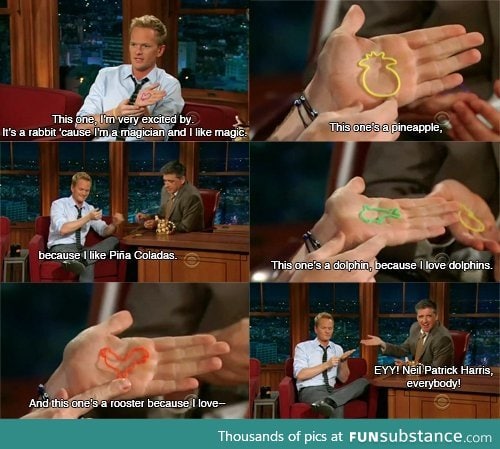 EYY! Neil Patrick Harris, everyone!