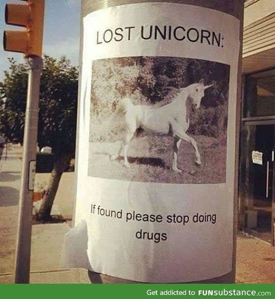 Lost unicorn, have you seen it?