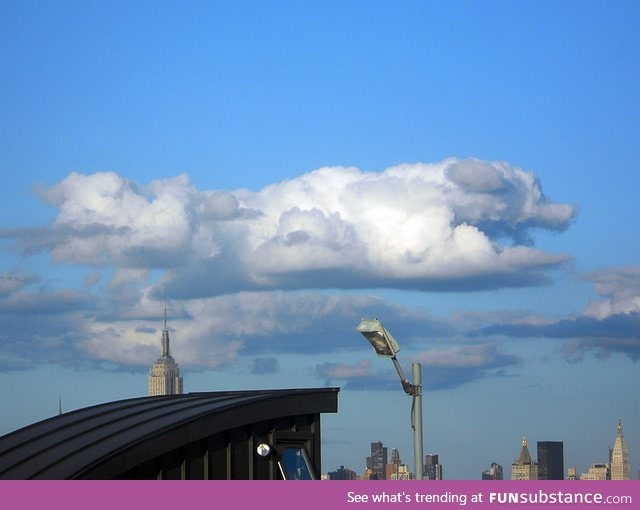 Dog shaped cloud