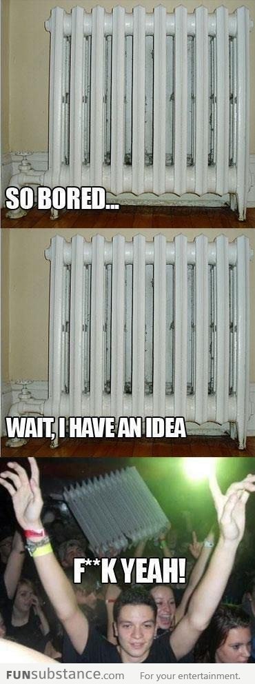 Radiator is bored