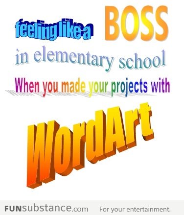 WordArt FTW