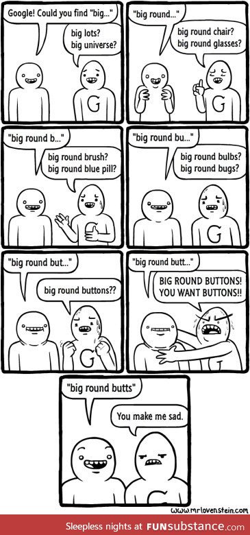 Big round buttons