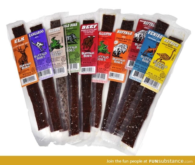 Wild Animal Beef Jerky Pack