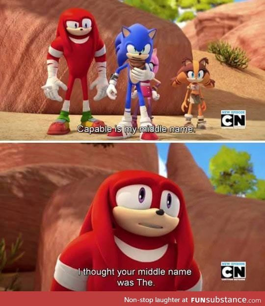 Sonic's Middle Name