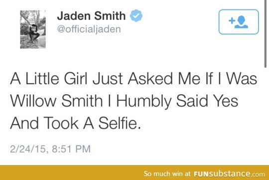 Good guy Jaden