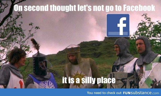 Every time I log onto Facebook