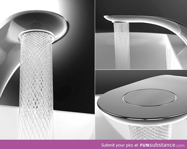 Swirl faucet