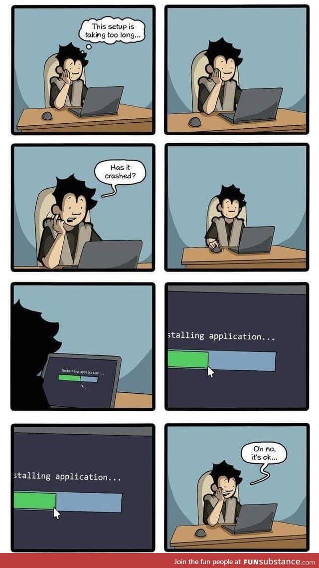 Every time I'm installing something