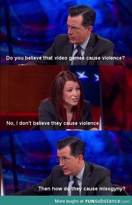 Colbert nails it in this unaired segment