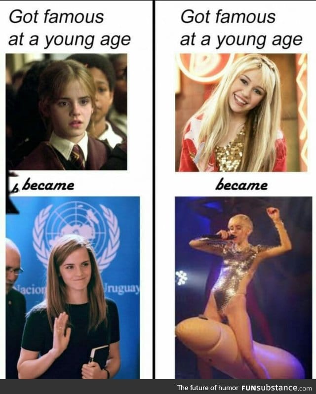 Emma watson vs. Miley cyrus