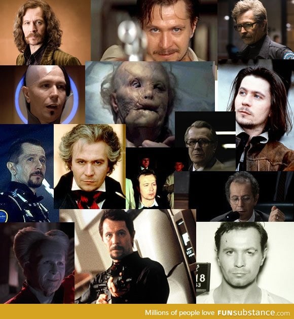 Sure, Johnny Depp is a very versatile actor. But have you seen Gary Oldman?