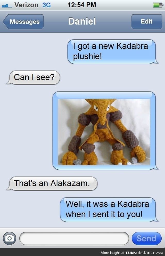 Kadabra plushie