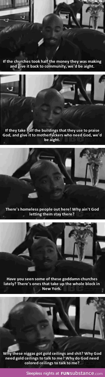 2pacs view on churches