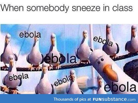 You better not sneeze