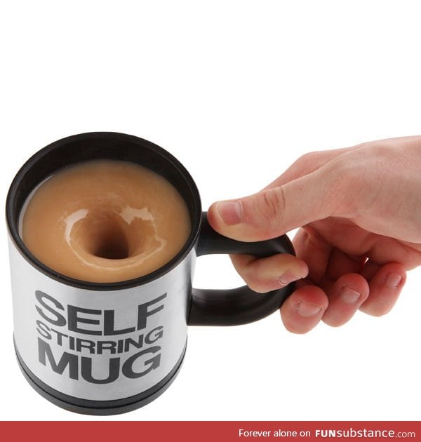 Self-Stirring Mug