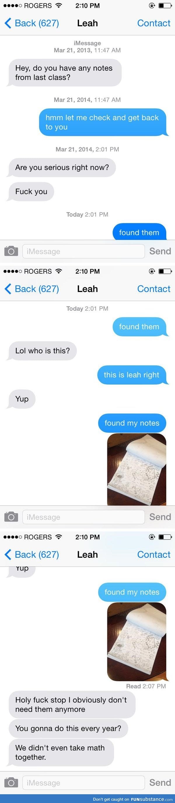 Dammit leah