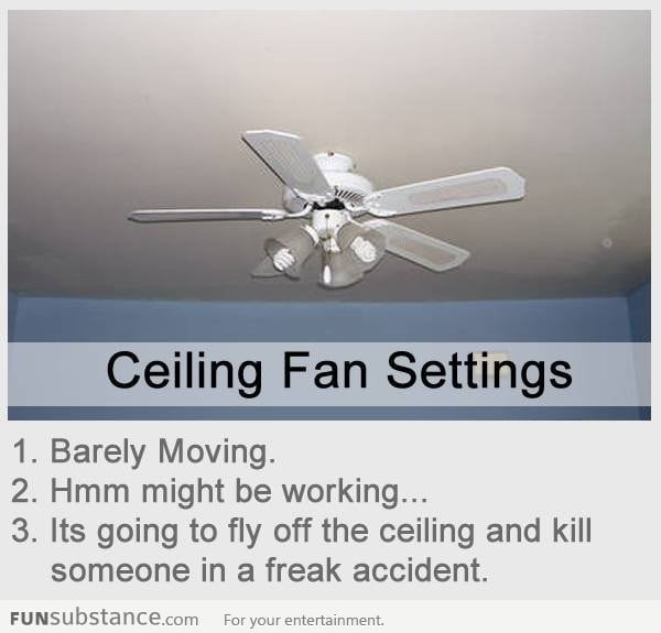 My fan is like this :)