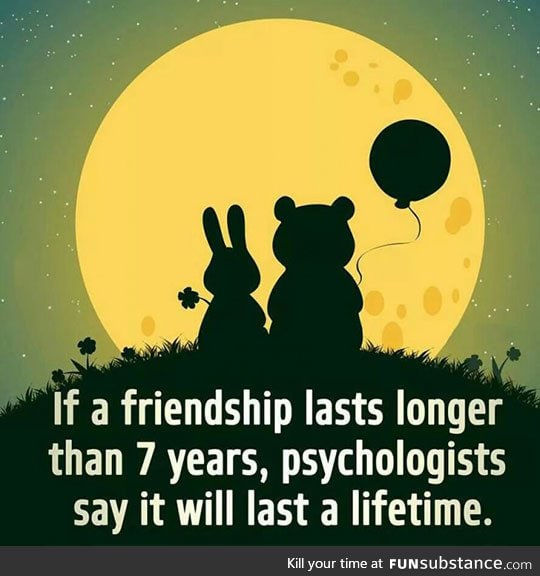 How many lifetime friends do you have?