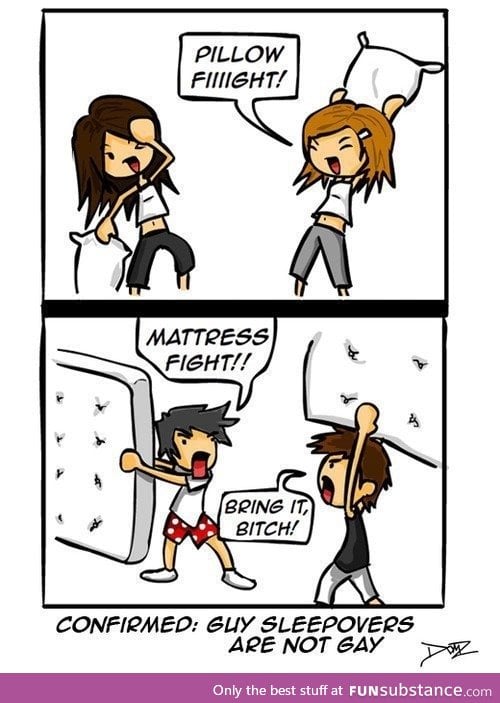 Mattress fight