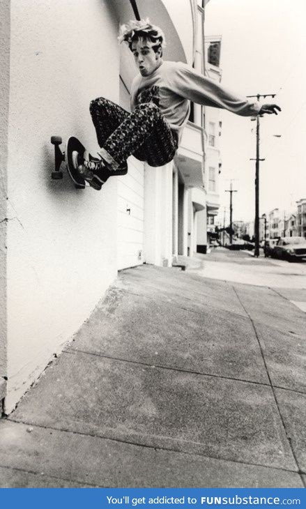 Skateboarding in the 80s