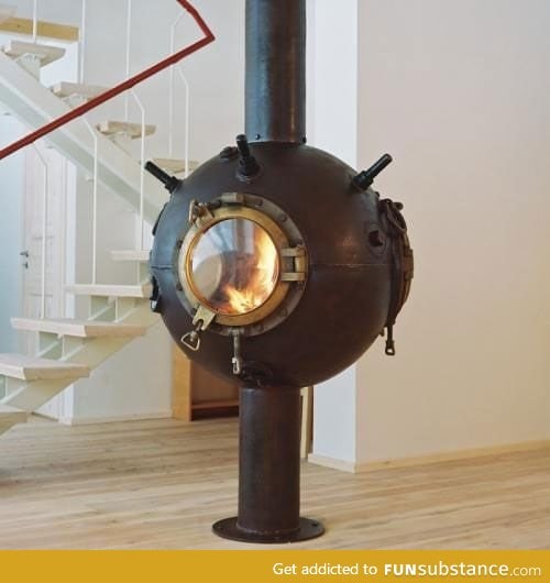 Repurposed sea mine