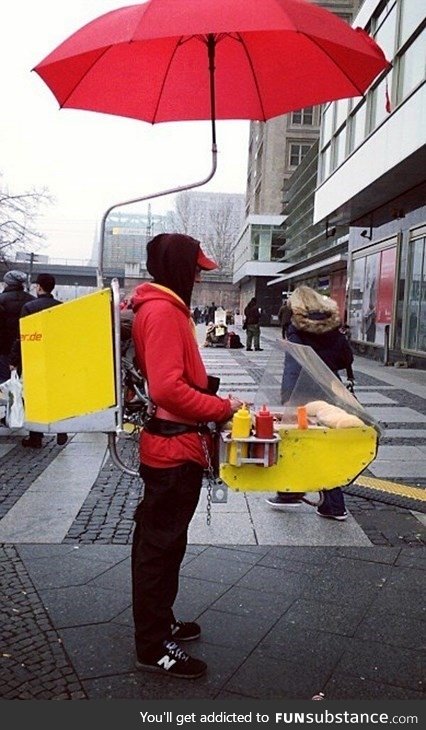 No Budget For an Actual Hot Dog Cart?