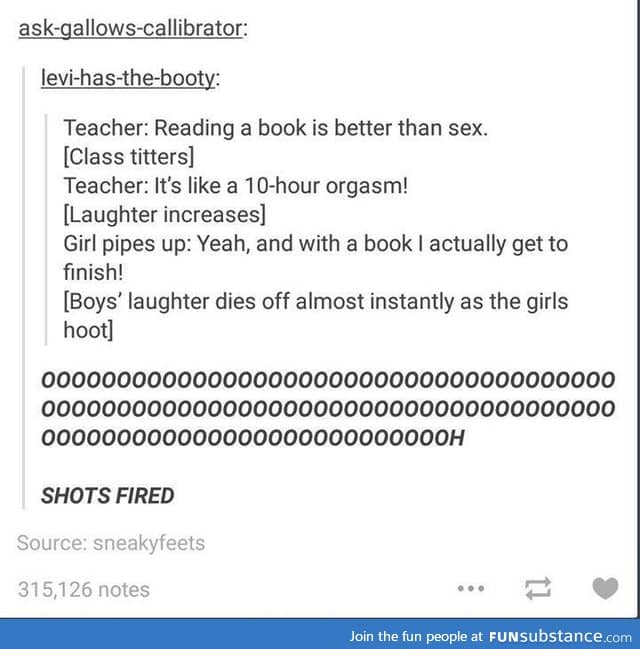 Books are better than sex