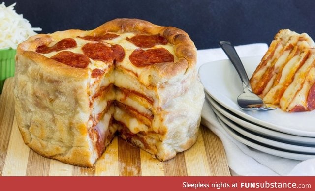 Pizza cake