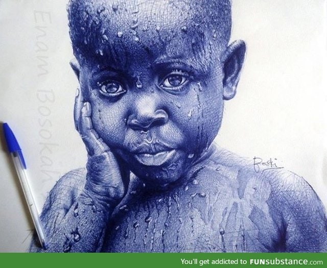 Ballpoint pen art