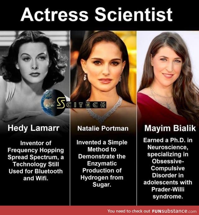 Not all actresses are dumb