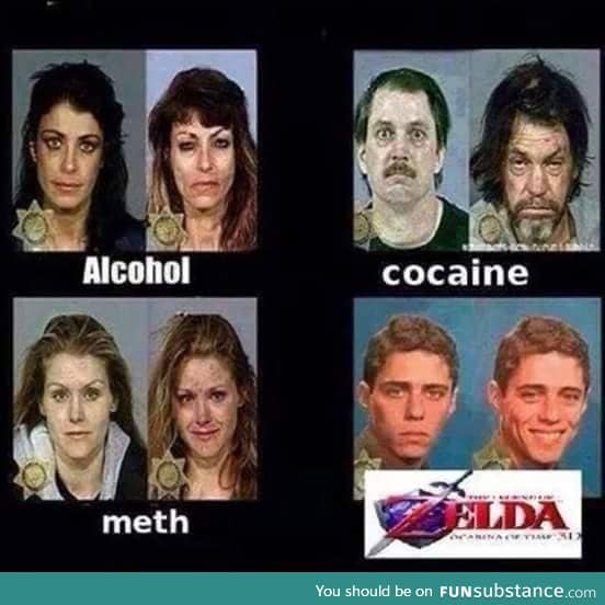 Don't do drugs - Do Zelda