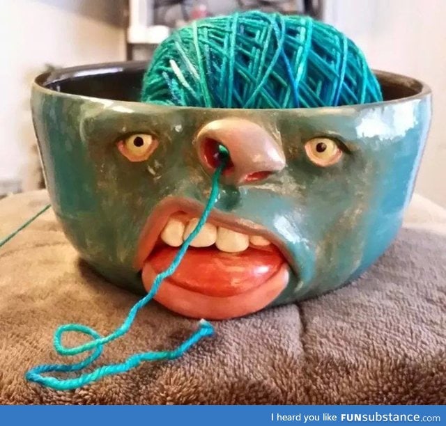 Knitting bowl