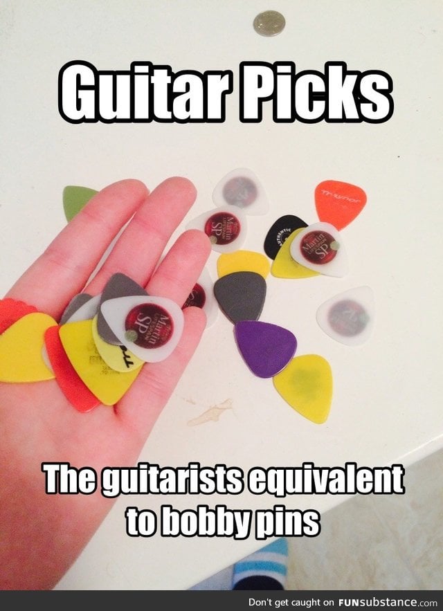 Anyone who's dated a guitarist can attest to this