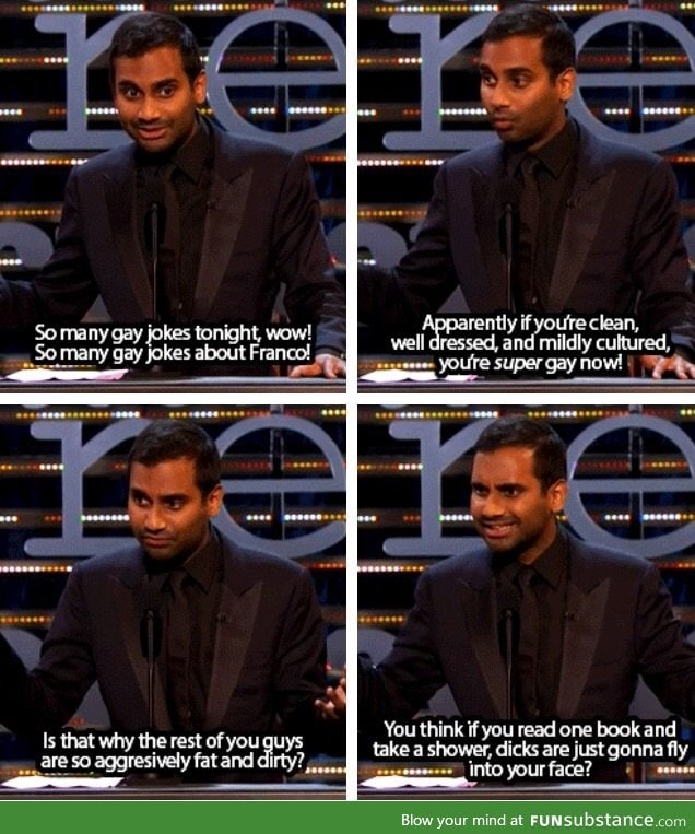 Aziz Ansari? More like Aziz NOTsari.