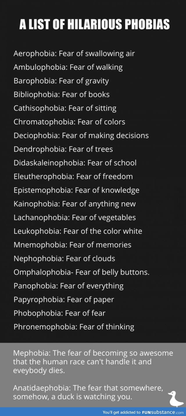 Apparently these fears exist