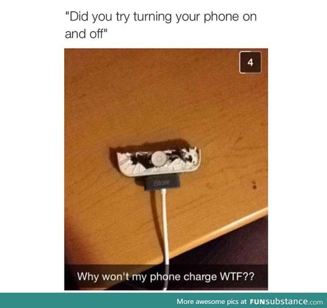 My phone won't charge!