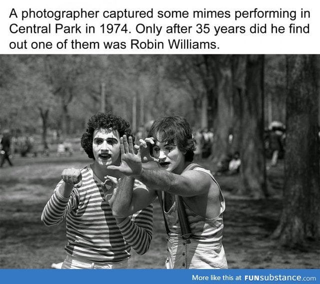 Perhaps the only mime who captivated millions