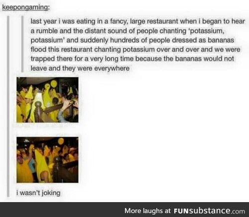 WE SHOULD MAKE A FUNSUBSTANCE POTASSIUM RALLY