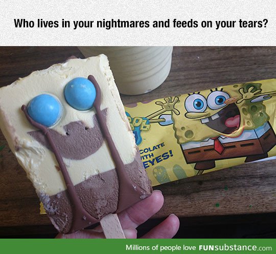 Spongebob scare-pants