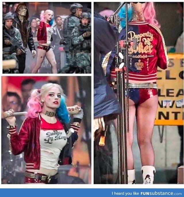 Margot Robbie as Harley Quinn