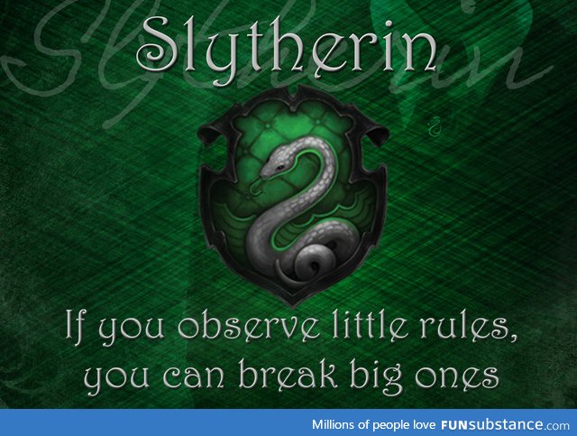 SLYTHERIN PRIDE