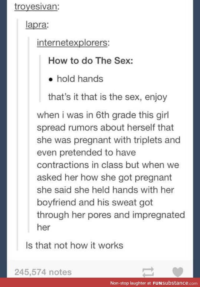 How to do the Sex: