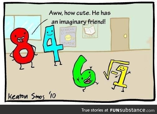 Imaginary friends are so complex