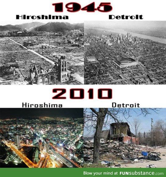 Hiroshima vs. Detroit