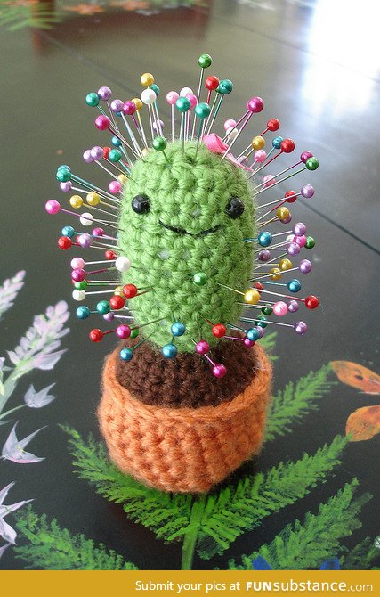 Crochet cactus