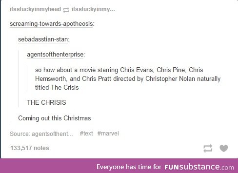 I can't think of anything that has 'chris' in it. Pls halp.