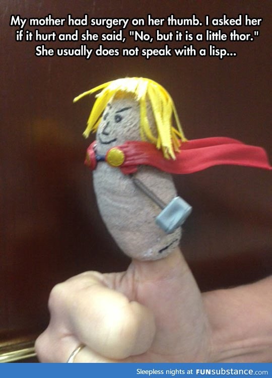 The god of thumb wrestling